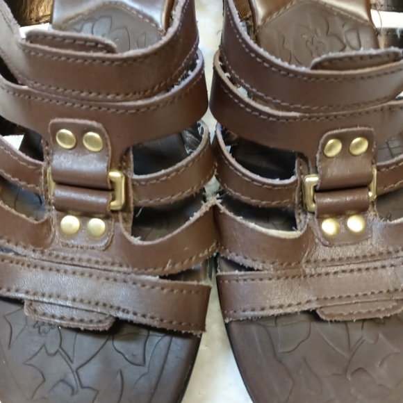 Strictly Comfort Boho Brown Slid-ons - Picture 4 of 7